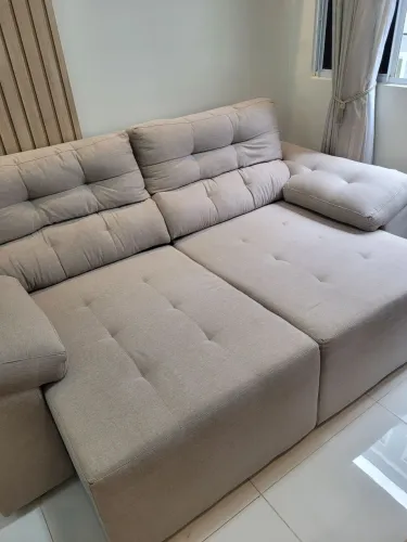 Limpeza de sofá 