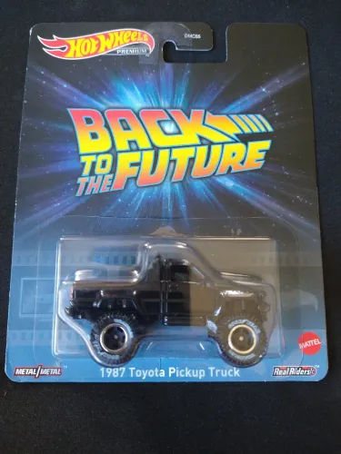 Hot Wheels Premium - 1987 Toyota Pickup Truck Back to the Future