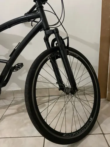 Bicicleta Preta - Estado bom ARO 29
