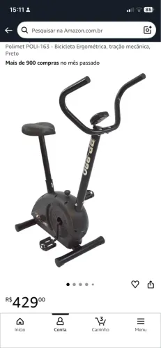 Bike ergométrica 