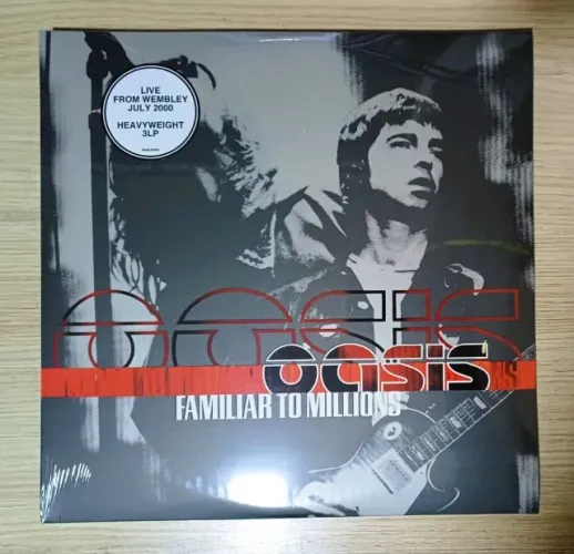 Lp Vinil Oasis - Familiar To Millions (ao Vivo) 3lp Lacrado