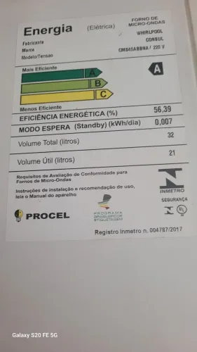 Micro-ondas com defeito