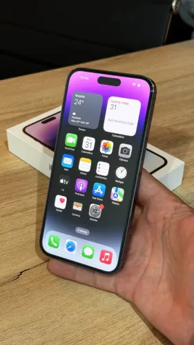 iPhone 14 Pro Max 256GB Deep Purple - Loja física! Com 90 dias de garantia!