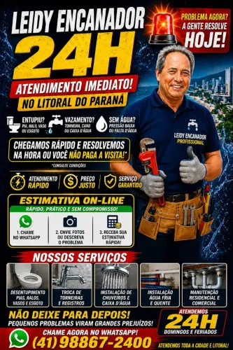 Desentupidora Encanador Hidráulica 