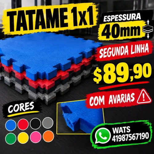 Tatame 1x1 40mm-4cm