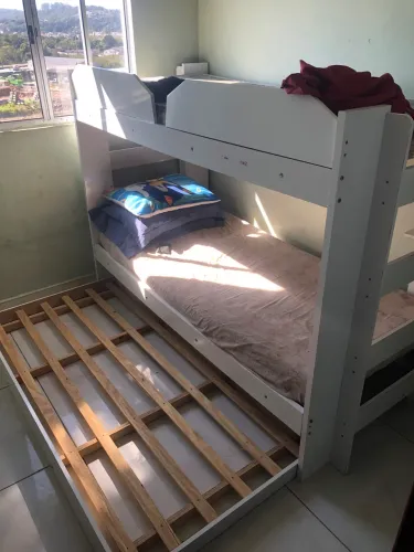 Beliche com cama auxiliar (treliche)