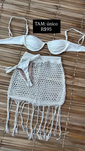 Kit Biquíni e saia