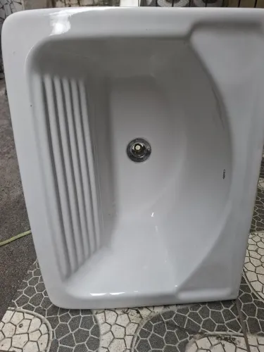Cuba ceramica tanque lavanderia