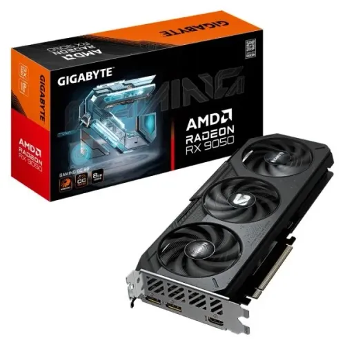 Placa de Vídeo Gigabyte Radeon RX 9050 GAMING OC 8 GB GDDR6 (GV-R9050GAMING-OC-8GD)