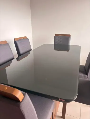 Mesa 6 cadeiras linda 