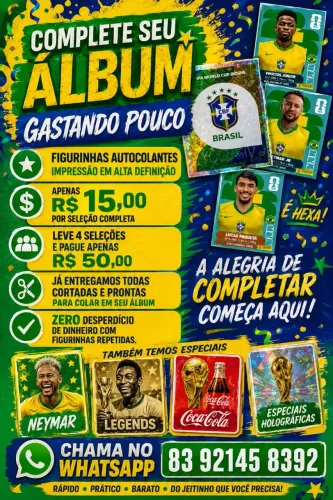 Figurinhas da copa 2026
