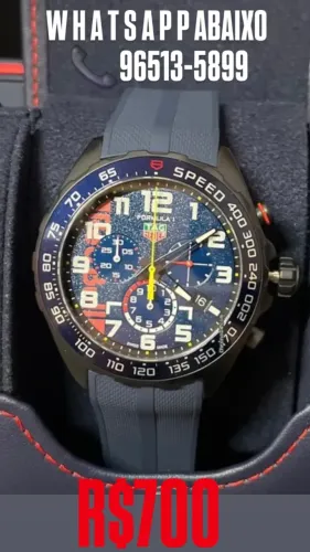 Relógio TAG HEUER FORMULA 1 RACING _ ENTREGAMOS