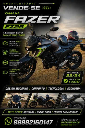 Fazer 250 FZ 25 ABS 23/24