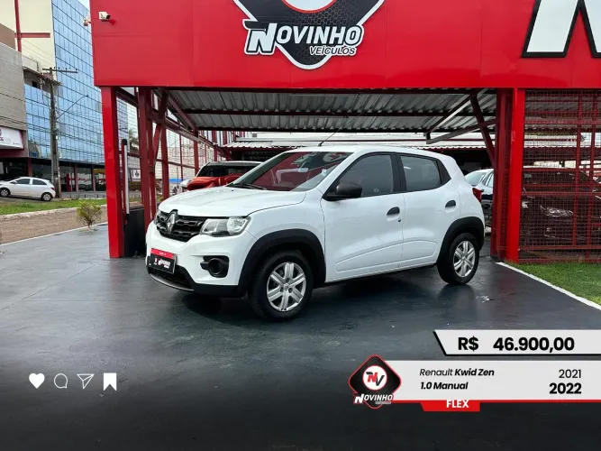 Renault Kwid Zen 1.0 Flex 12V 5P Mec. 2022