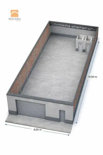 Galpão, 152 m² - venda por R$ 500.000,00 ou aluguel por R$ 4.600,00/mês - Jardim Residenci