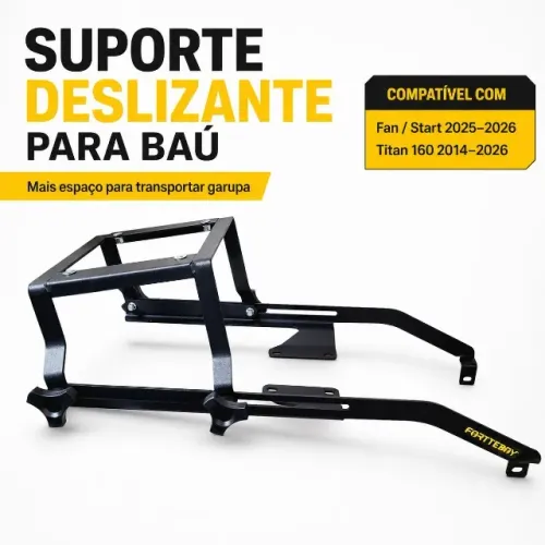 Suportes para Baú moto carga Fortteboy