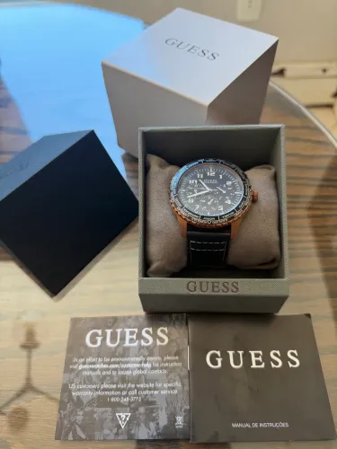 Relógio Masculino Guess 48mm em aço - Novo/ nunca usado