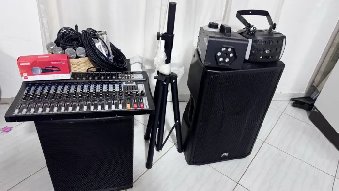 Som Profissional para eventos 