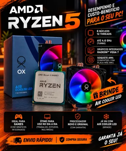 PROCESSADOR AMD RYZEN 5 5600 GT
