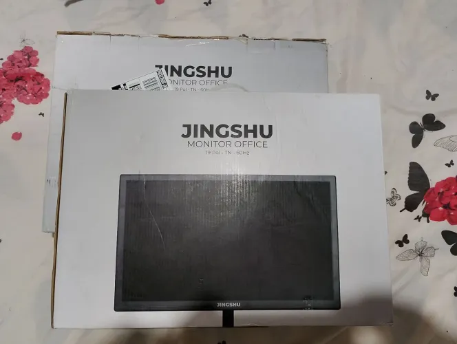 Monitor jingshu 19 pol novo HDMI e VGA 