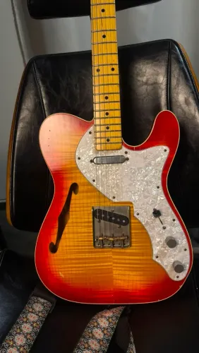 Nash T-69TL Flame Top Cherry Sunburst
