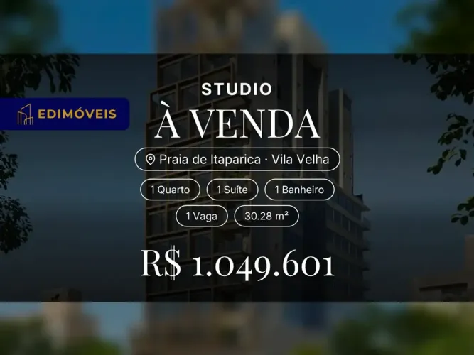 Praia de Itaparica: Studio cobertura com 1 quarto, ideal para locação