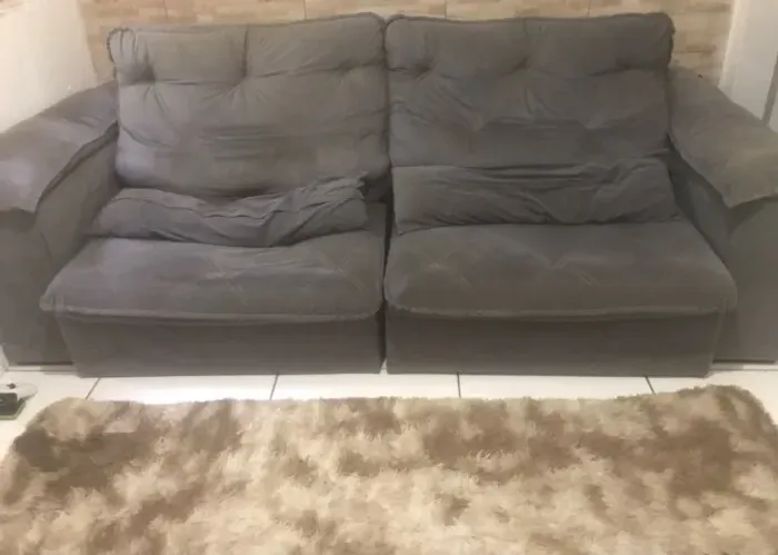 SOFA RETRATIL E RECLINAVEL 3 LUGARES