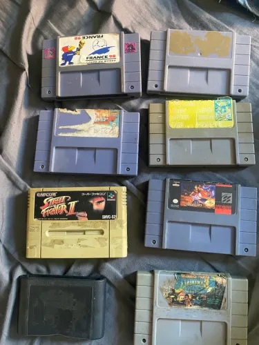 Fitas de Super Nintendo Snes - Leia o Anúncio