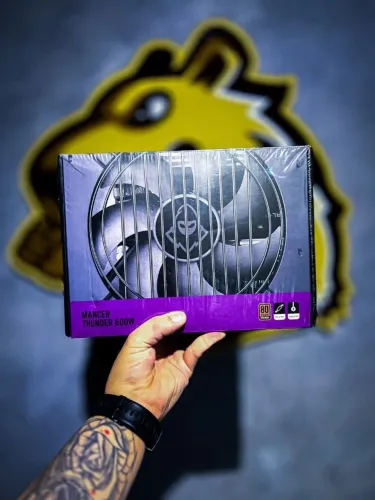 Fonte Mancer Thunder 600w 80 Plus Bronze - Novo Lacrado - Somos Loja - Temos Garantia