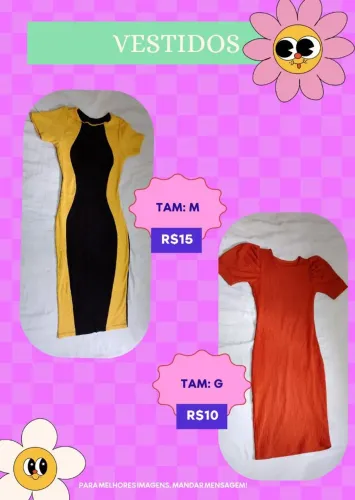 Roupas a partir de 10 reais 