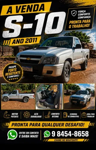 Chevrolet S10 P-up Colina 2.8 TDI 4x2/4x4 CS Dies. 2011
