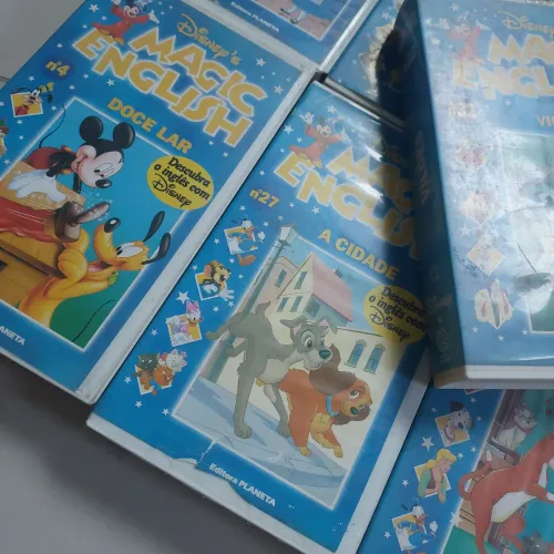 VHS 9 FITAS Disney MAGIC ENGLISH