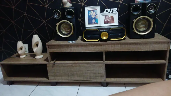 Rack com painel