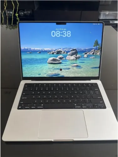 Macbook Pro 14 M3 Pro 18gb 512gb SSD Prata Com Caixa Original - Impecável
