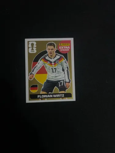 Figurinha Panini Florian Wirtz Ouro