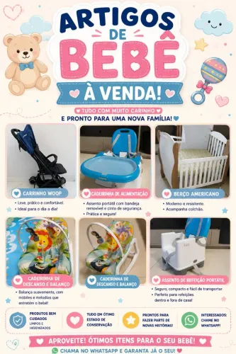Artigos de bebê 