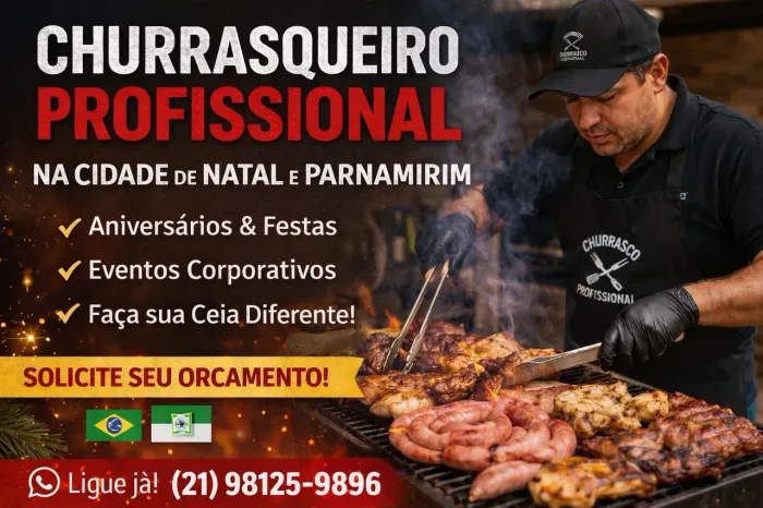 CHURRASQUEIRO PARA EVENTOS