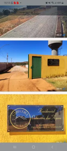 Lote 425m² em Condomínio Fechado - 26 de Setembro/DF - R$ 100.000