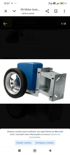 Motor Portão com rodinha Garen Grand BV TSi