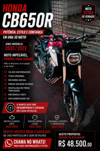 ? Honda CB 650R ABS 2022/2023 ?