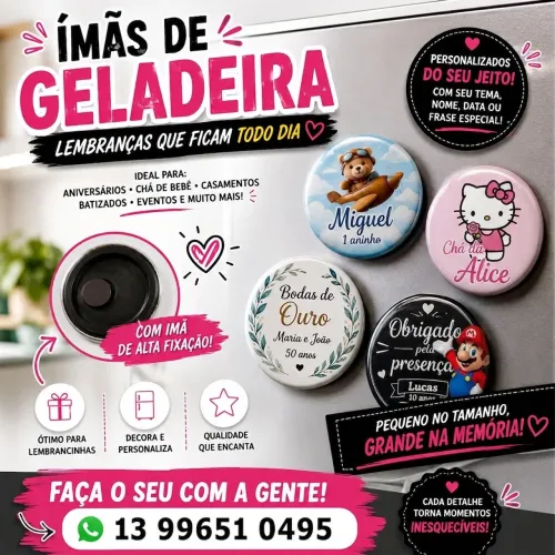 Lembrancinha Especial Imã