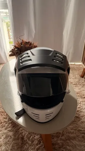 Capacete Lucca Cruiser 56 Branco