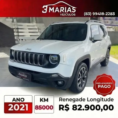 Jeep Renegade Longitude 1.8 4X2 Flex 16V Aut. 2021