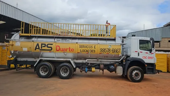 CAMINHÃO PIPA CAPACIDADE 20.000l COM FREIO RETARDER