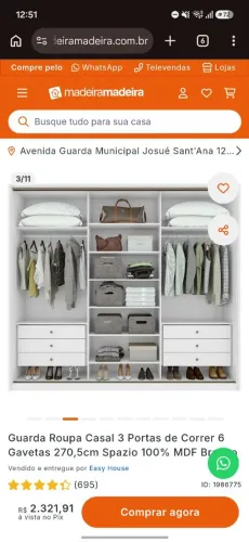 guarda roupa