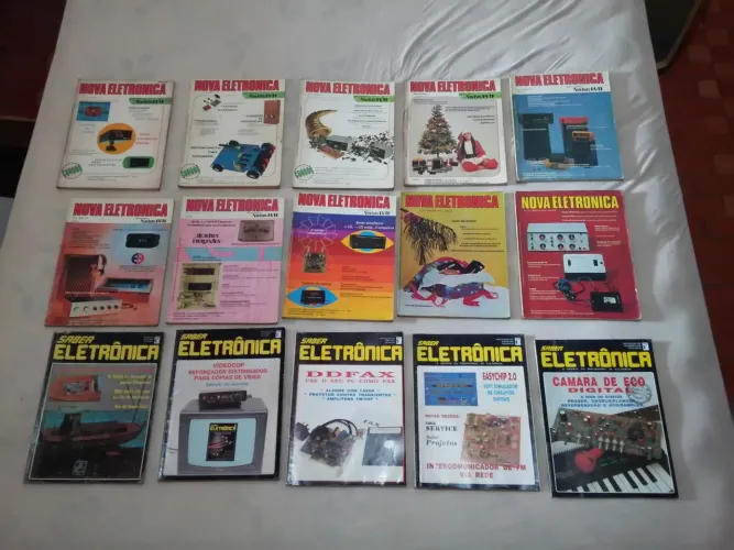 Coleção Com 67 Revistas De Eletrônica E Elétrica