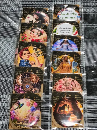 Botons Espelho 5,8 cm Personalizados