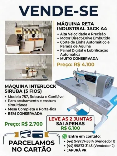 Máquina de costura 
