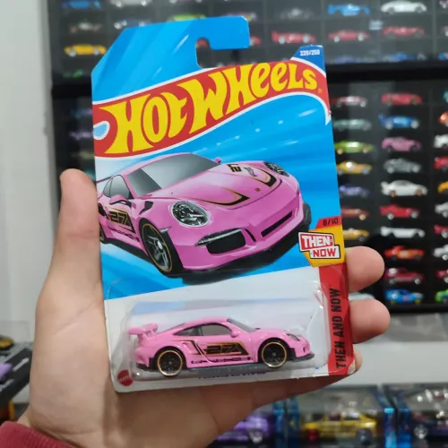 Porche 911 GT3 rosa Hotwheels