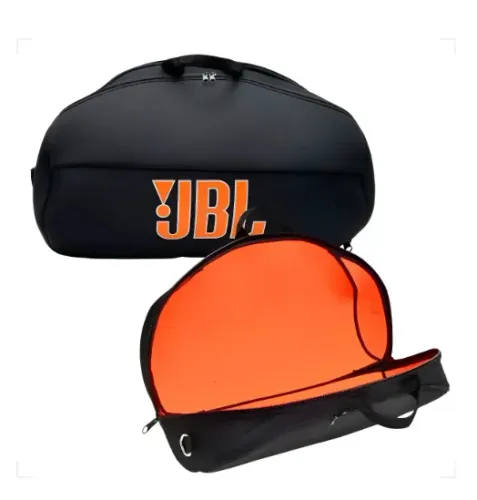 Bolsa Case Capa Jbl Boombox 1 2 3 Com Bolso Alça Resistente Cor Laranja